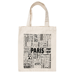 Sac Paris Typo