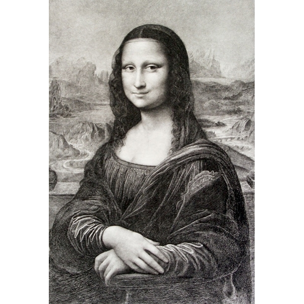 La Joconde Ou Portrait De Mona Lisa Leonard De Vinci Boutiques De Musees