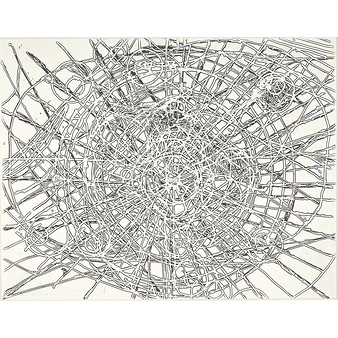 Untitled louvre, (sans titre), 2001 - Terry Winters