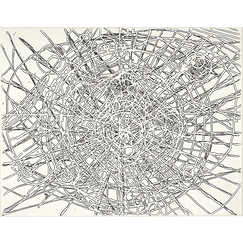 Untitled louvre, (sans titre), 2001 - Terry Winters