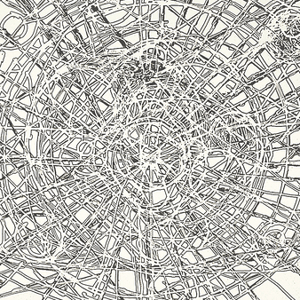 Untitled louvre, (sans titre), 2001 - Terry Winters