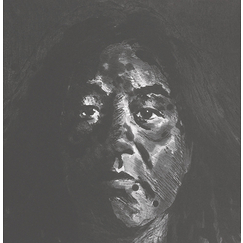 Estampe Autoportrait - Yan Pei-Ming 2009