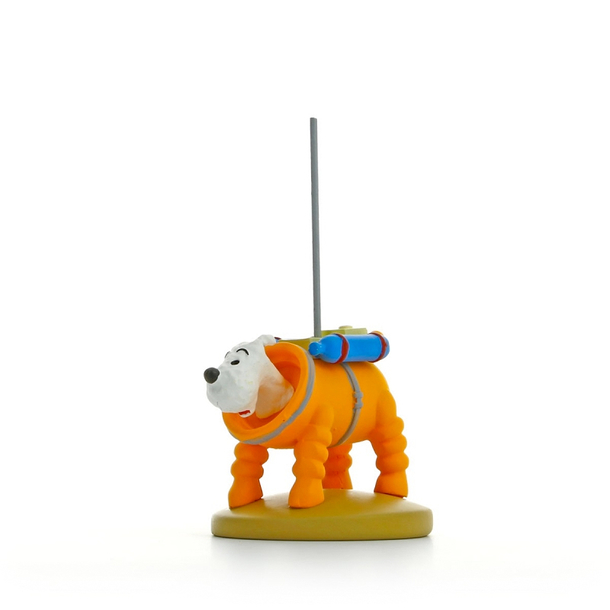 Figurine Milou en cosmonaute