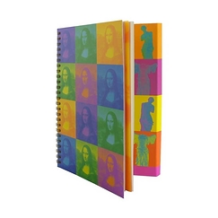 Cahier à spirale Mona Pop