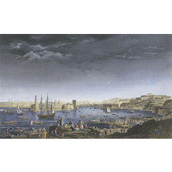 The entrance to the port of Marseille (1754) - Claude-Joseph Vernet