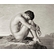 Young man sitting by the sea - Hippolyte Flandrin