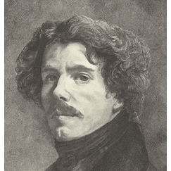 Portrait d'Eugène Delacroix
