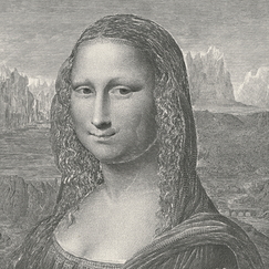 Le portrait de Monna Lisa, la Joconde - Léonard de Vinci