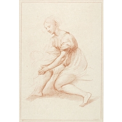 Étude de vierge pour la Sainte famille de François 1er - Raphaël