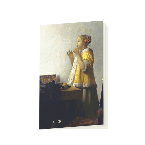 Carnet "Jeune fille au collier de perles"