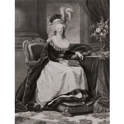 Portrait de Marie-Antoinette, reine de France - Vigée-Lebrun