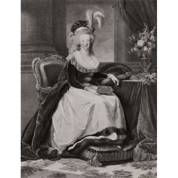 Portrait de Marie-Antoinette, reine de France - Vigée-Lebrun