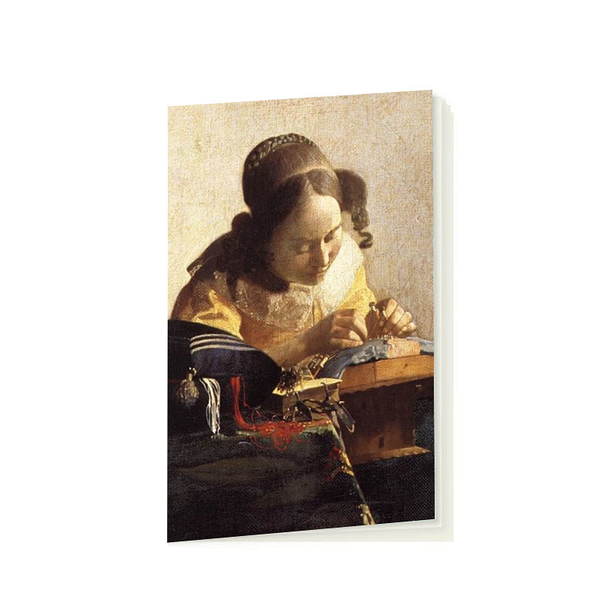Small Notebook Vermeer - The Lacemaker