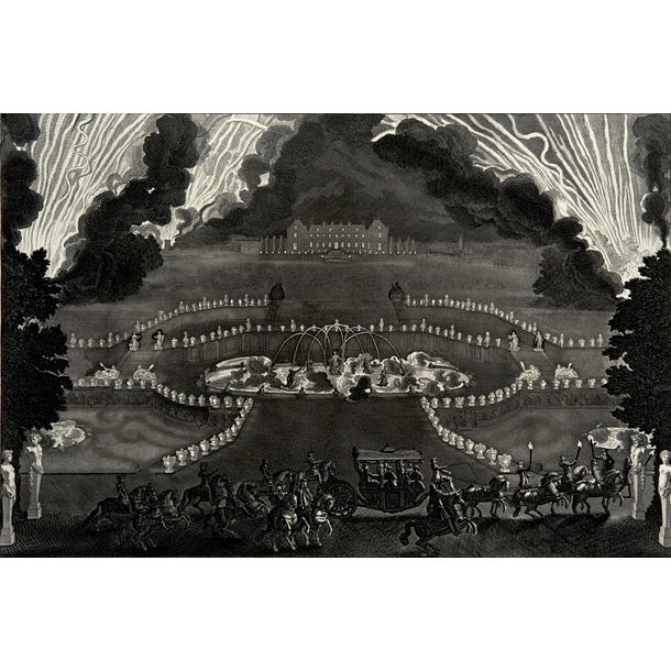 Illuminations of the Palace and Gardens of Versailles - Jean Lepautre