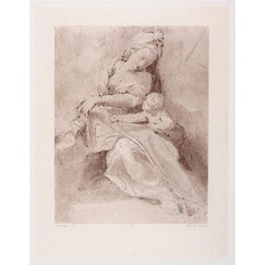 La Vierge à l'écuelle - Le Corrège