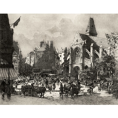 La place Saint-Médard