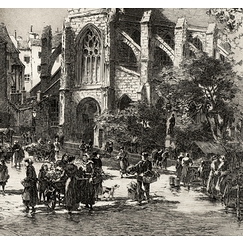 La place Saint-Médard
