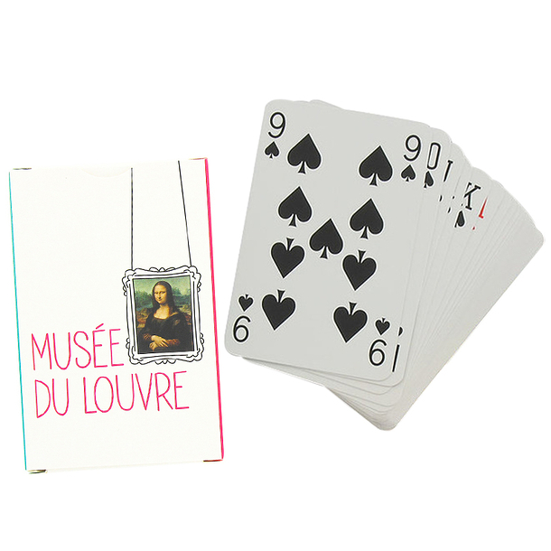 Monna Lisa "Cimaise" 54 Playing cards