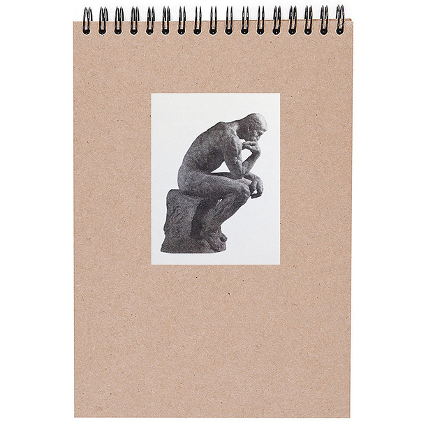 Sketch Book Rodin - The Thinker