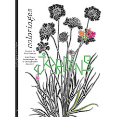 Jardins, carnet de coloriages