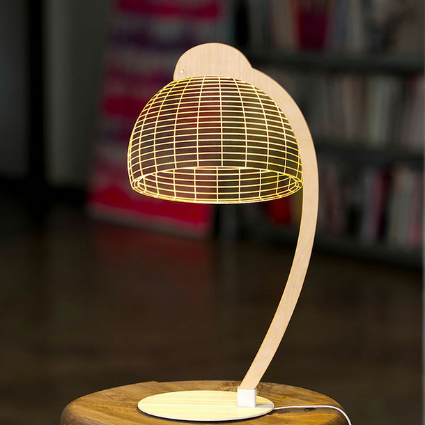 Dome lamp 3D effect