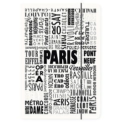 Folder 25 x 35 cm Paris Typo