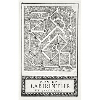 Plan du labyrinthe