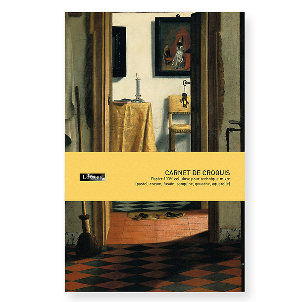 Sketching pad - Dutch interior (The Slippers)