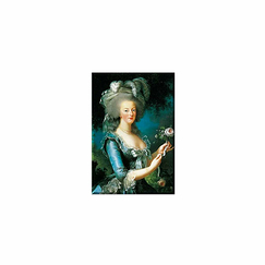 Magnet Élisabeth-Louise Vigée Le Brun - Portrait of Marie-Antoinette with the Rose, 1783