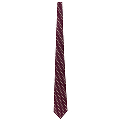 Fleurs de lis Tie - Red