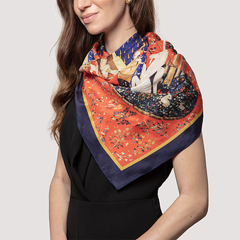 The Lady and the Unicorn Scarf