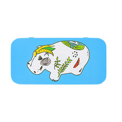 Plumier Hippopotame bleu