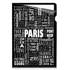 Sous-chemise Paris Typo - A4