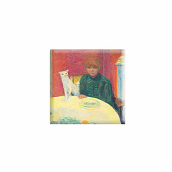 Magnet Pierre Bonnard - La Femme au chat, vers 1912