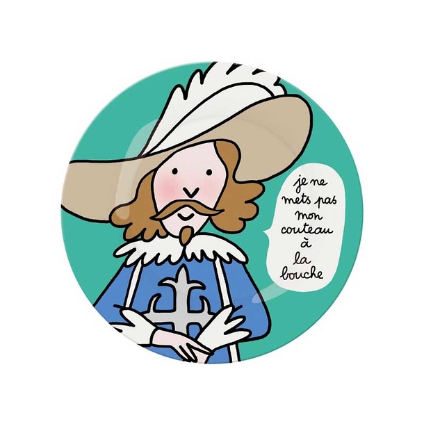 "Je ne mets pas mon couteau..." - Prince plate