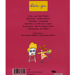 Livre-jeu Au pays de Andy Warhol