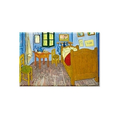 Magnet van Gogh - The Bedroom in Arles