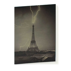 Notebook Loppé - The Eiffel Tower Being Struck by Lightning