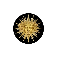 Magnet Palace of Versailles - Emblem of the Sun/Apollo (Ecru)