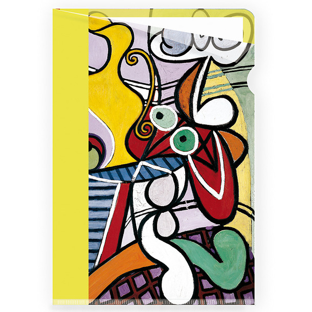 Clear File Picasso - Still Life on a Pedestal Table (yellow)