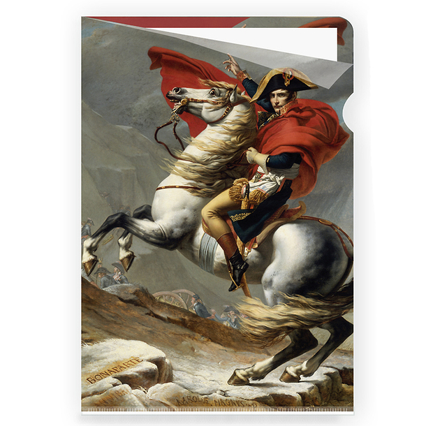 Clear File David - Napoleon Crossing the Alps