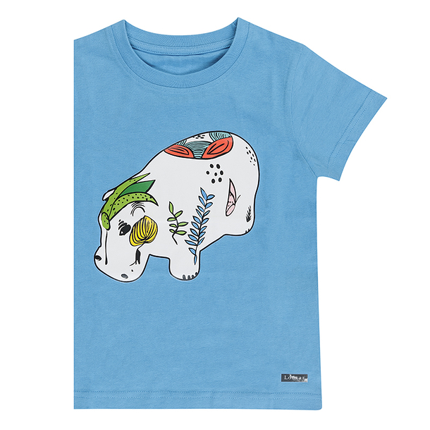 T-shirt Hippopotame