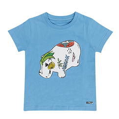 T-shirt Hippopotame