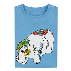 T-shirt Hippopotame