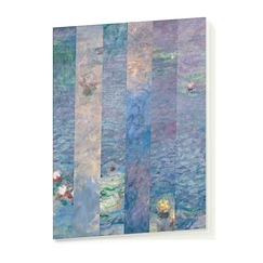 Notebook Monet - Water Lilies (detail)