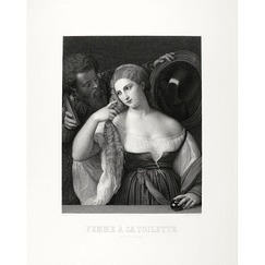 Femme à sa toilette - Titien