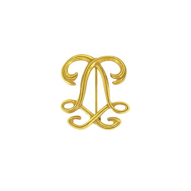 Broche Monogramme Louis XIV