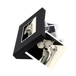 Boîte de 12 cartes carrées & enveloppes Irving Penn