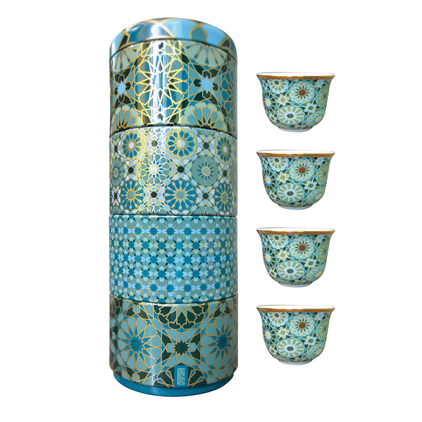 Box of 4 cups Andalusia