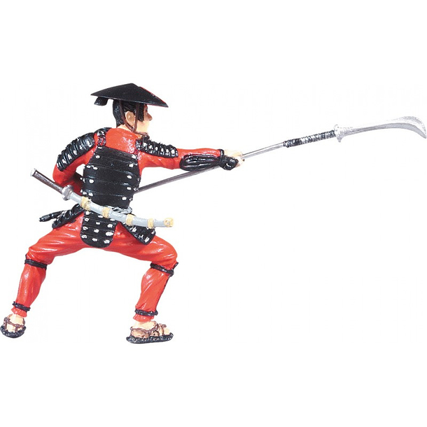 Figurine The samurai with the spear